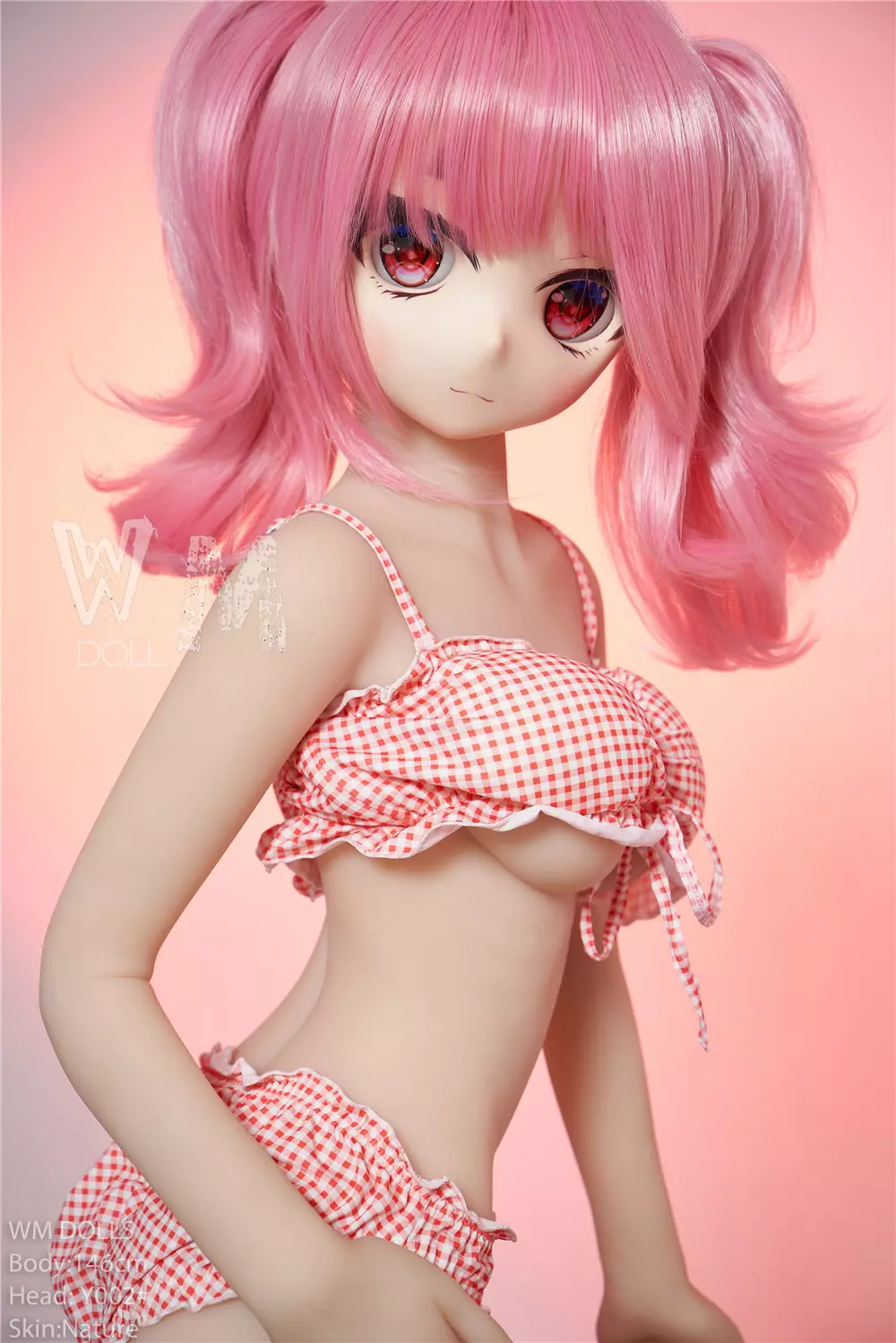 WM S-TPE 146cm Anime TPE Sex Doll with PVC Head #Y003